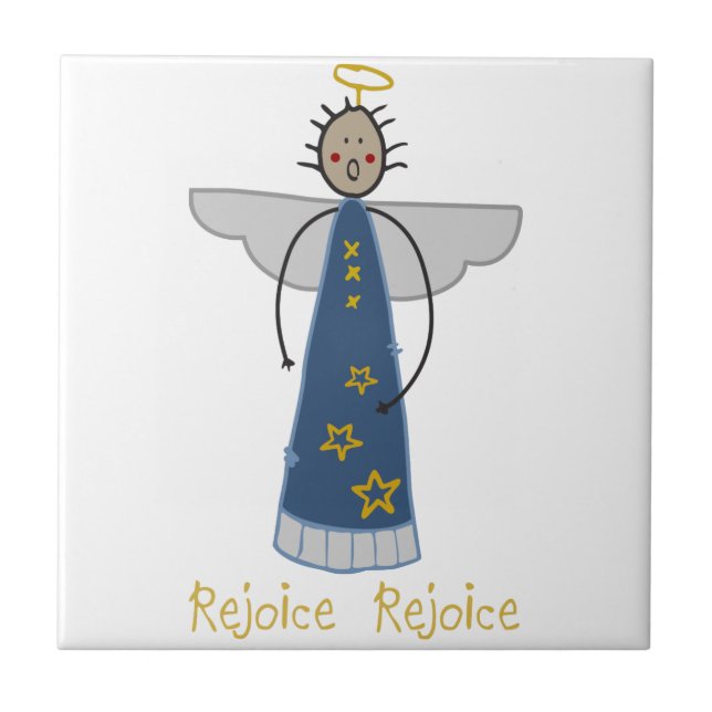 Rejoice Angel Kakelplatta (Framsidan)