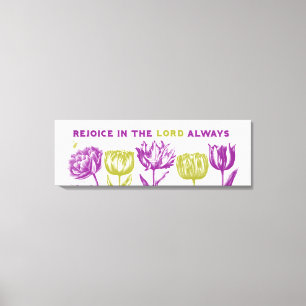 Rejoice Canvas