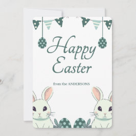 "Rejoice & Celebrate: Påsk Önskemål åt dig" Julkort