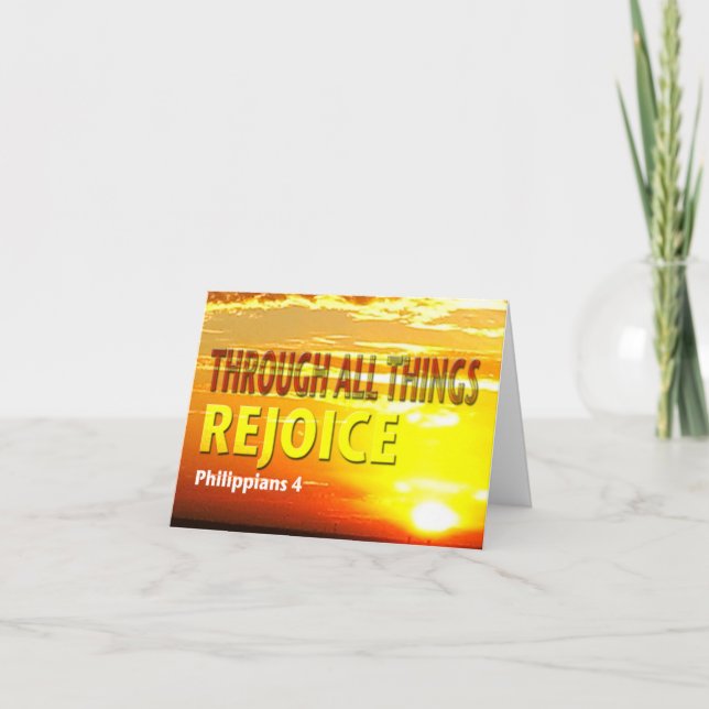 Rejoice Helgkort (Framsida)