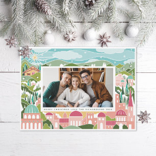 Rejoice in Bethlehem Religiösa julfoto Julkort