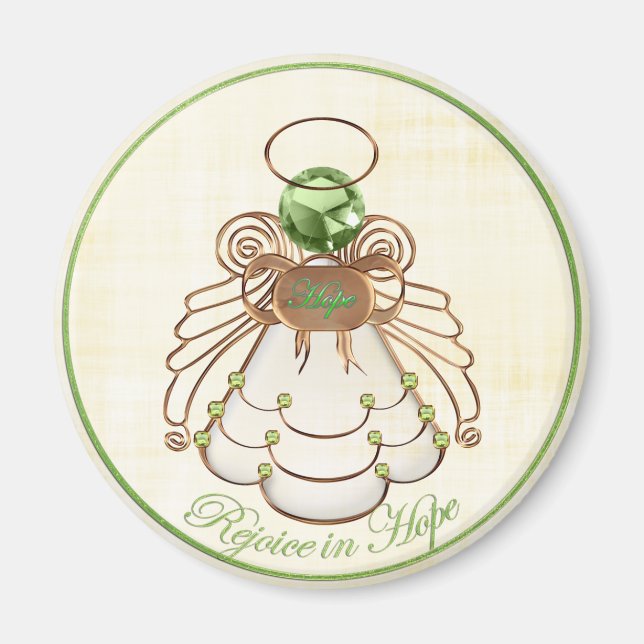Rejoice in Hope - jul Angel of Hope Magnet (Framsidan)