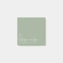 Rejoice in hope Post-it Notes