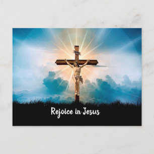 Rejoice in Jesus Vykort