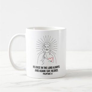 Rejoice in the Lord Alltid Christian Kaffemugg