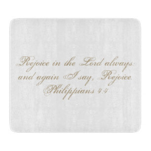 Rejoice in the Lord alltid. Eleganten Bible Verse