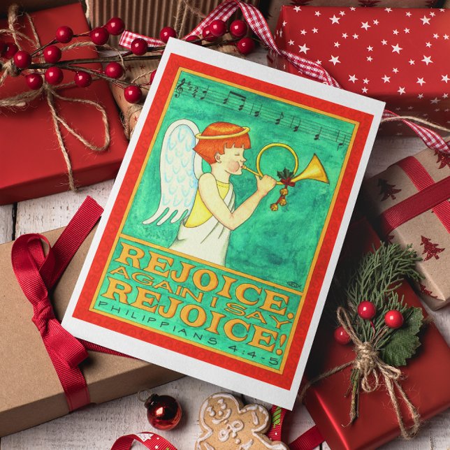 Rejoice-julkort Helgkort (Skapare uppladdad)