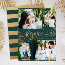 Rejoice | Kollektivkort | Faux Foil Grönt