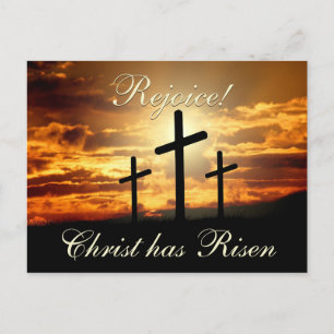 Rejoice! Kristus har Risen, Påsk Kor Helg Vykort