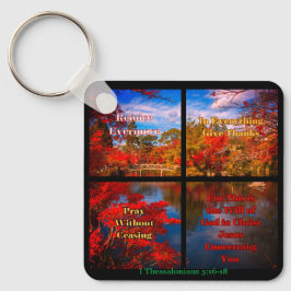 Rejoice, Pray, Ge tack Nyckelring