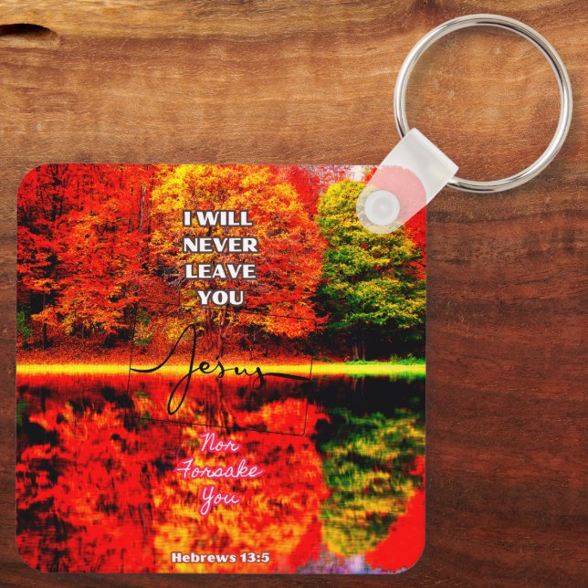 Rejoice, Pray, Ge tack Nyckelring (Baksida)