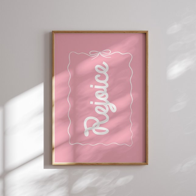 Rejoice Rosa-Helgdag - Poster (Skapare uppladdad)
