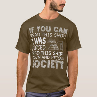 Rejoin Society Bok Älskare Bookworm Libary T Shirt