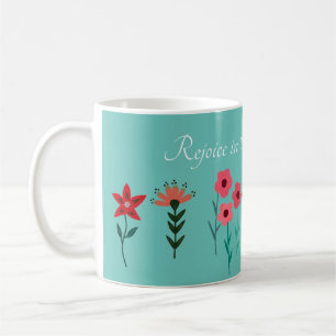 Rejöst i Herren alltid, skript Kaffemugg