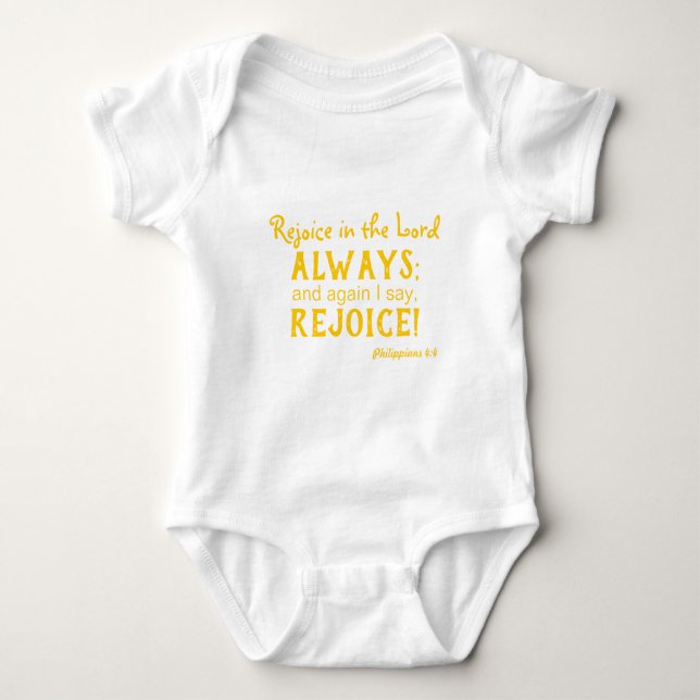 Rejöst i Lord Always Scripture T Shirt (Framsida)