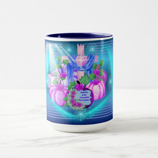 Rejoyce och var tacksam varje dag i Mugg (Center)