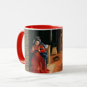 REKANATI ANNUNCIATION AV Lorenzo Lotto Mugg