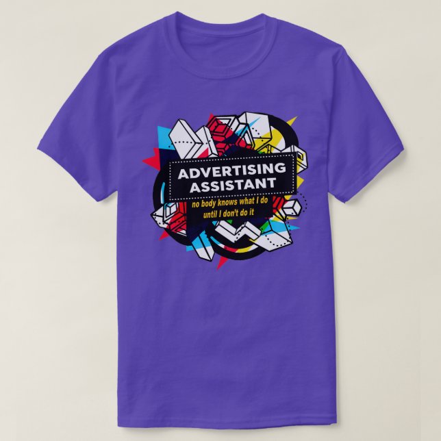 REKLAM BISTÅND T SHIRT (Design framsida)