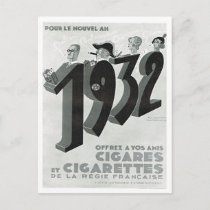 Reklam, cigarrer, cigaretter vykort