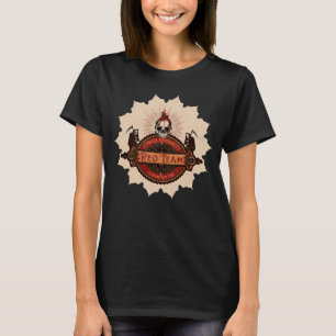 Reklam för Cyber Security Red Team T Shirt