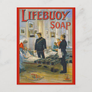 Reklam för replik-Vintage, livsmiljö Vykort