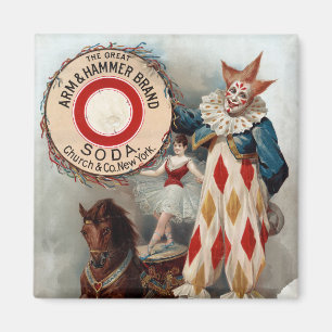 Reklam för vintage för Arm & Hammer Soda Magnet
