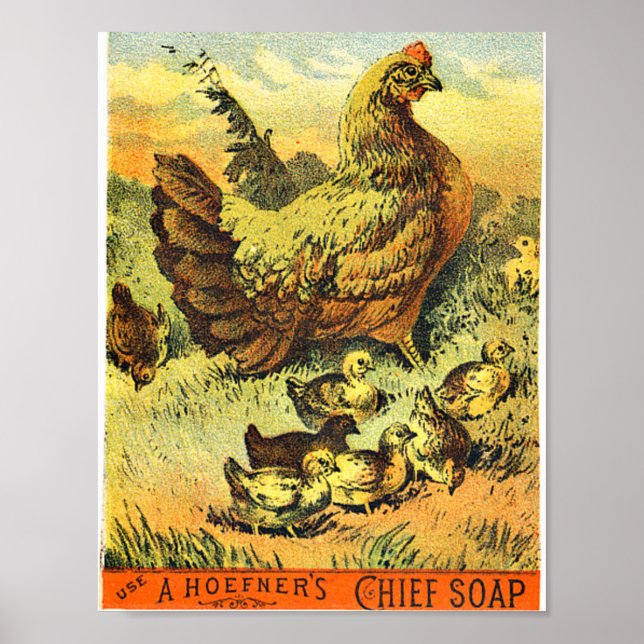 Reklam för vintage poster (Framsidan)
