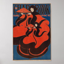 Reklam för Vintagen Chapbook 1895 Thanksgiving