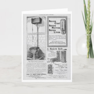 Reklam från 1900-talet i tidigt kort