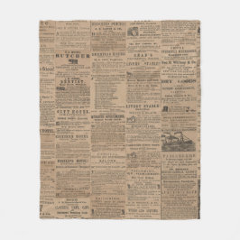 Reklam från Svunna Tider, NY 1856 Fleecefilt