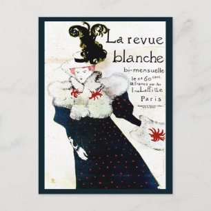 Reklam i tidskriften Toulouse Lautrec Vykort