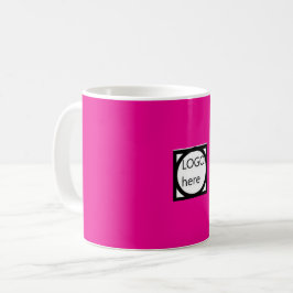Reklam Kaffe Mugg med Din LOGO! Lila