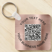 Reklam QR-kod Rose Gold