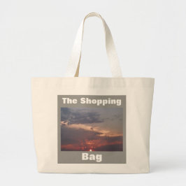 Reklam Shopping bag Cloudy Sunrise Jumbo Tygkasse
