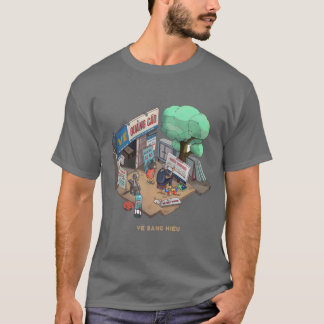 Reklam Store Busy Saigon Vietnam Street Life T Shirt