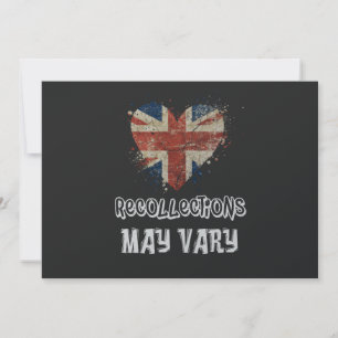 Reklamationer kan variera - HM Queen Quote Inbjudningar