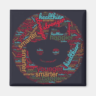 Reklamerande Ord Art för reddit social-ikon Magnet