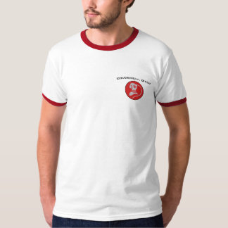 Reklamfilmdykninglogoen beklär och drar tillbaka tee shirt