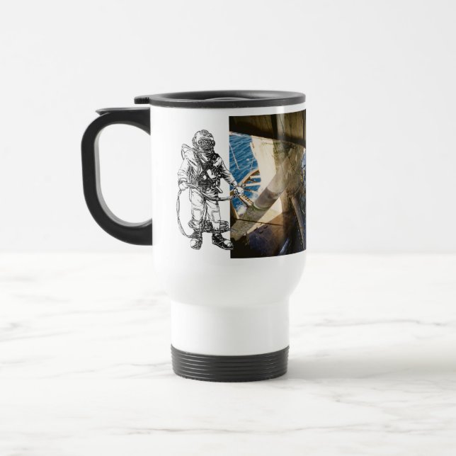 Reklamfilmdykningtravel mug resemugg (Vänster)