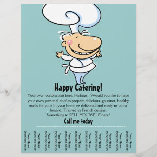 Reklamflygare för kabinchef/catering reklamblad
