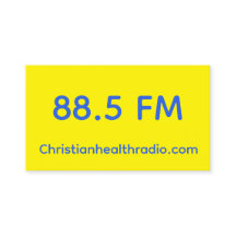 Reklamkort för Christian Health Radio