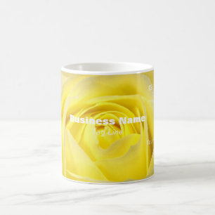 Reklamvisit Mugg Gul Ros - HAMbyWG