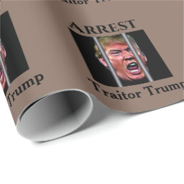 Rekning av gnagare Trump bakom fängelset Pub Presentpapper