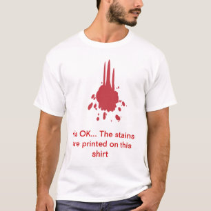reko med fläckar tee shirt