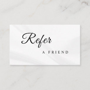 Rekommendera en vän Elegant affärsprofessionalitet Rabattkort