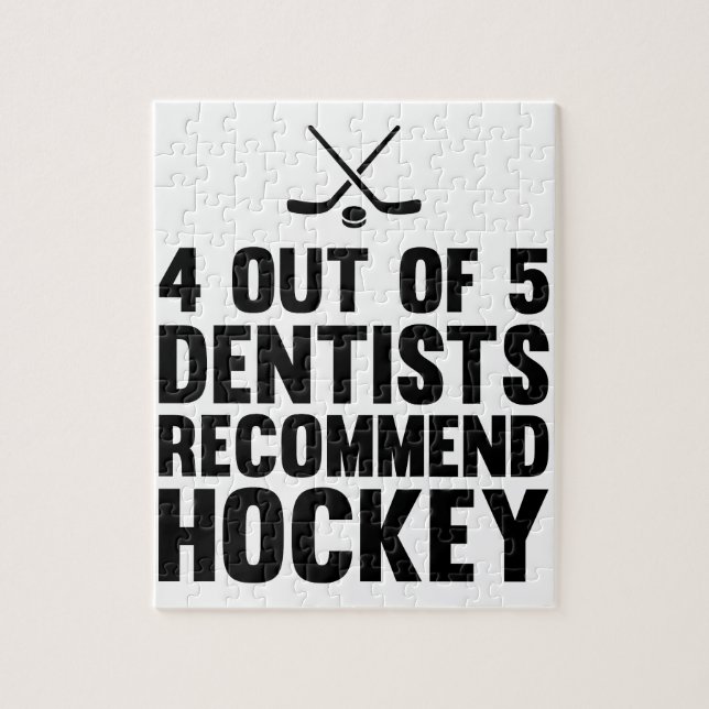 Rekommendera hockey pussel (Vertikal)