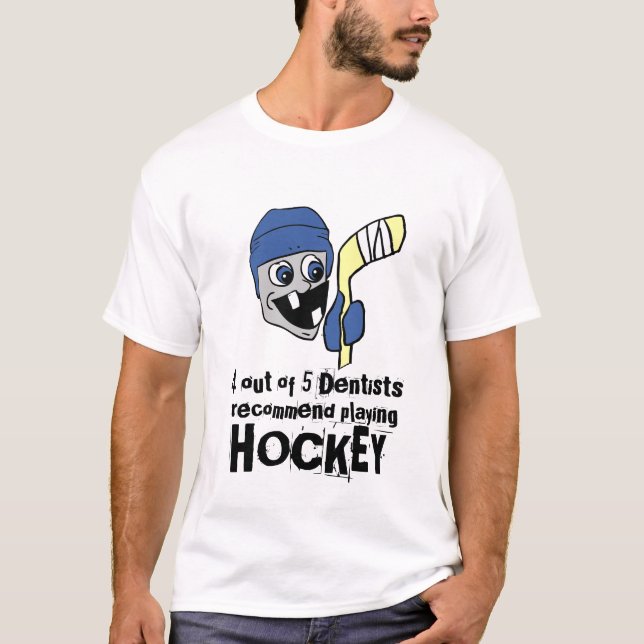 Rekommendera hockey t-shirt (Framsida)