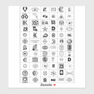 Rekommenderade Kosher-symboler Klistermärken