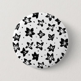 Rekonstruerat Blommönster - Akromatisk GOT Knapp