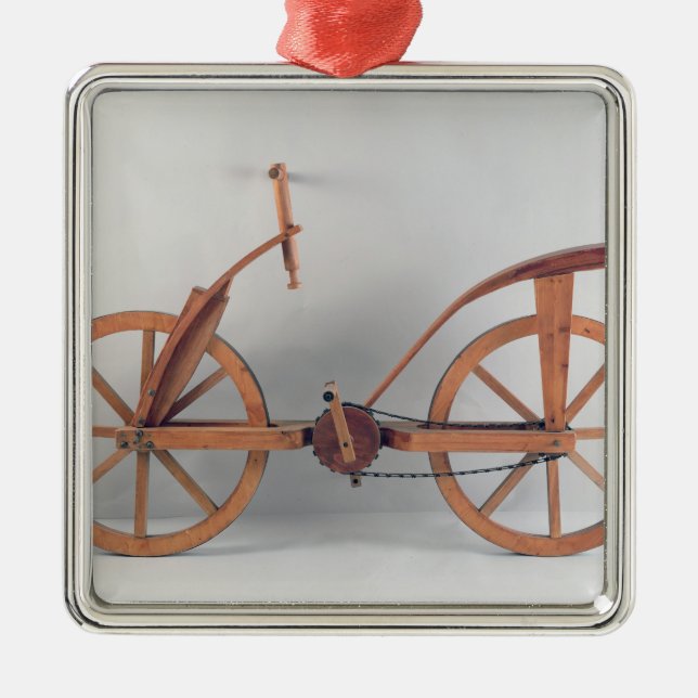 Rekonstruktion av Das Vinci design Julgransprydnad Metall (Framsidan)